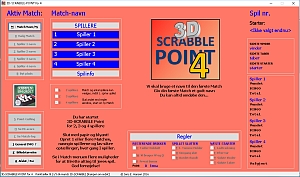 Scrabble Point for 4 - programmet